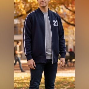 Mens Old Navy State Champs Midweight Jacket Coat